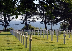 Friedhof 2 mit Meer