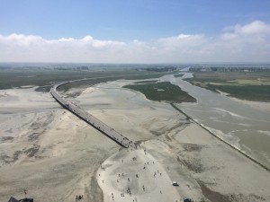 Mont St Michel von oben