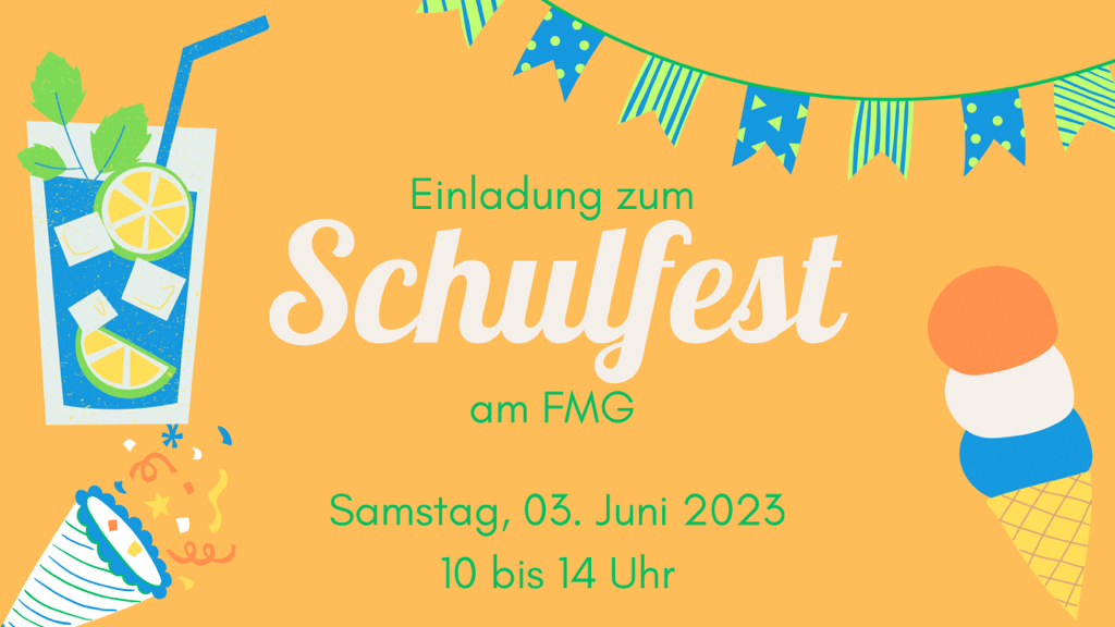 Einladung zum Schulfest